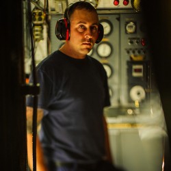 Engine Room USCG Eagle