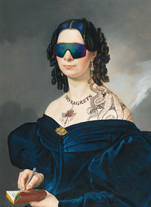 QAC 0049 – Portrait of a Lady in a Blue Dress w