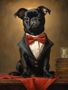 QAN 1009 – Classic Canine Pawtrait Reggie