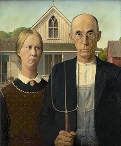 QCL 1036 – American Gothic by Grant Wood