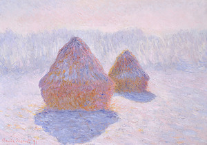 QCL 1137 – Wheatstacks by Claude Monet