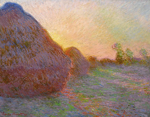 QCL 1138 – Wheatstacks by Claude Monet