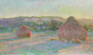 QCL 1139 – Wheatstacks by Claude Monet