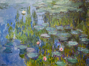 QCL 1167 – Seerosen by Claude Monet