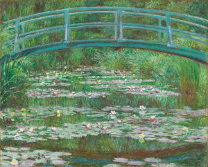 QCL 1169 – The Japanese Footbridge Claude Monet