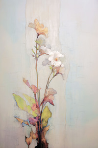 QFB 1058 – Delicate Wallflower Fresco Floral.jp