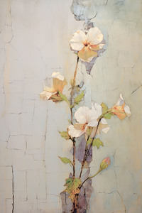 QFB 1061 – Delicate Wallflower Fresco Floral.jp