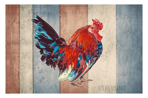 QMF 017 – Patriotic Farm Banner