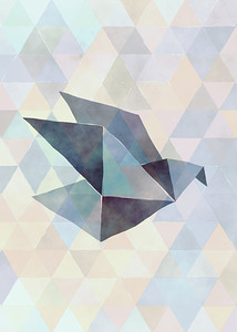 QPOP 014 – Oragami Paper Bird