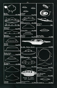 QVT 1070 – UFO Sightings Chart Unidentified Fly