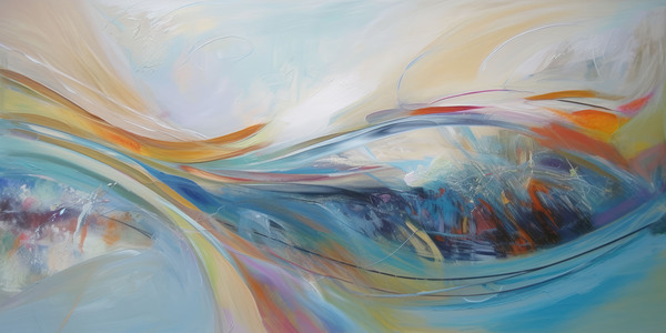 QAB 1110 – Coral Infusion Print