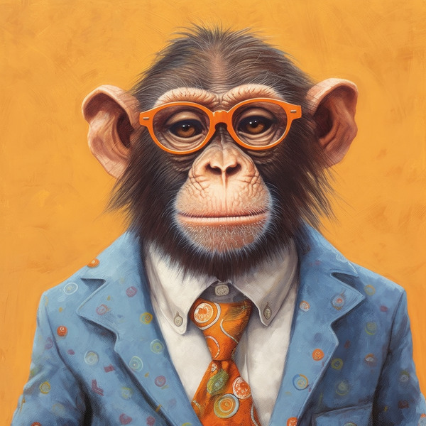 QAN 1021 – Monkey Business Print
