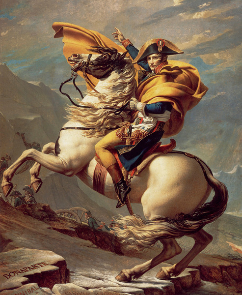 QCL 1031 – Napoleon crossing the Alps Print