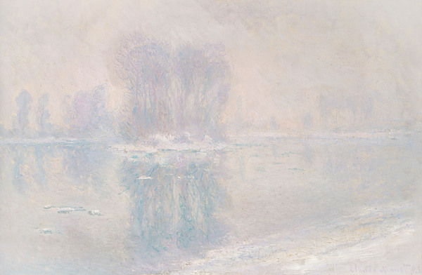 QCL 1146 – Ice Floes by Claude Monet Print