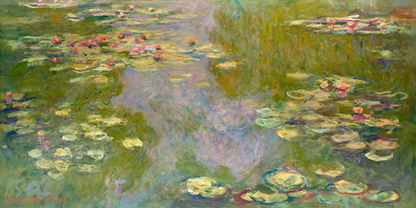 QCL 1164 – Water Lilies by Claude Monet Print
