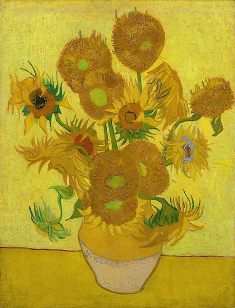 QCL 1201 – Sunflowers by Vincent Van Gogh Print