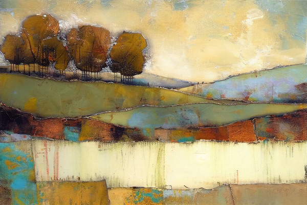 QLN 1053 – Patchwork Summer Meadow by Masterwork Reimagined