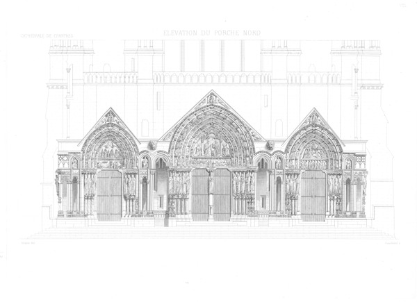QVT 1125 – Vintage Monografie de la Cathedrale Print