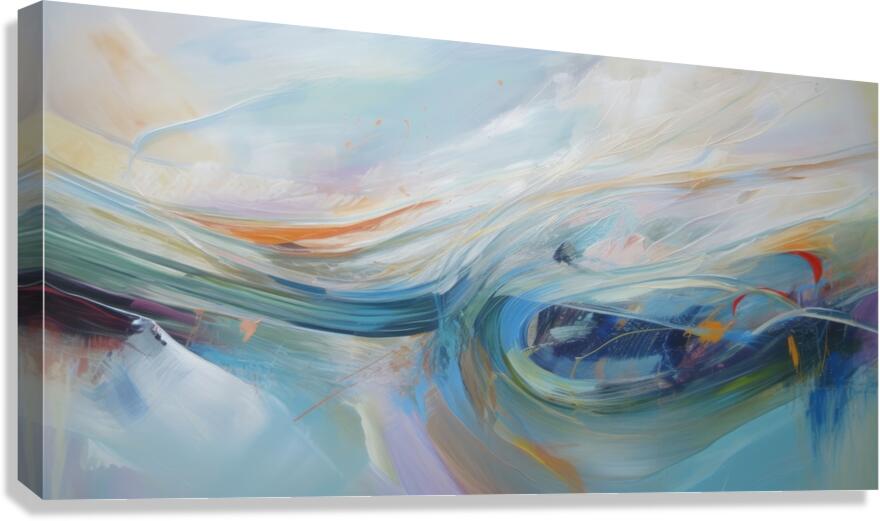 QAB 1114 – Coral Infusion V Canvas Print