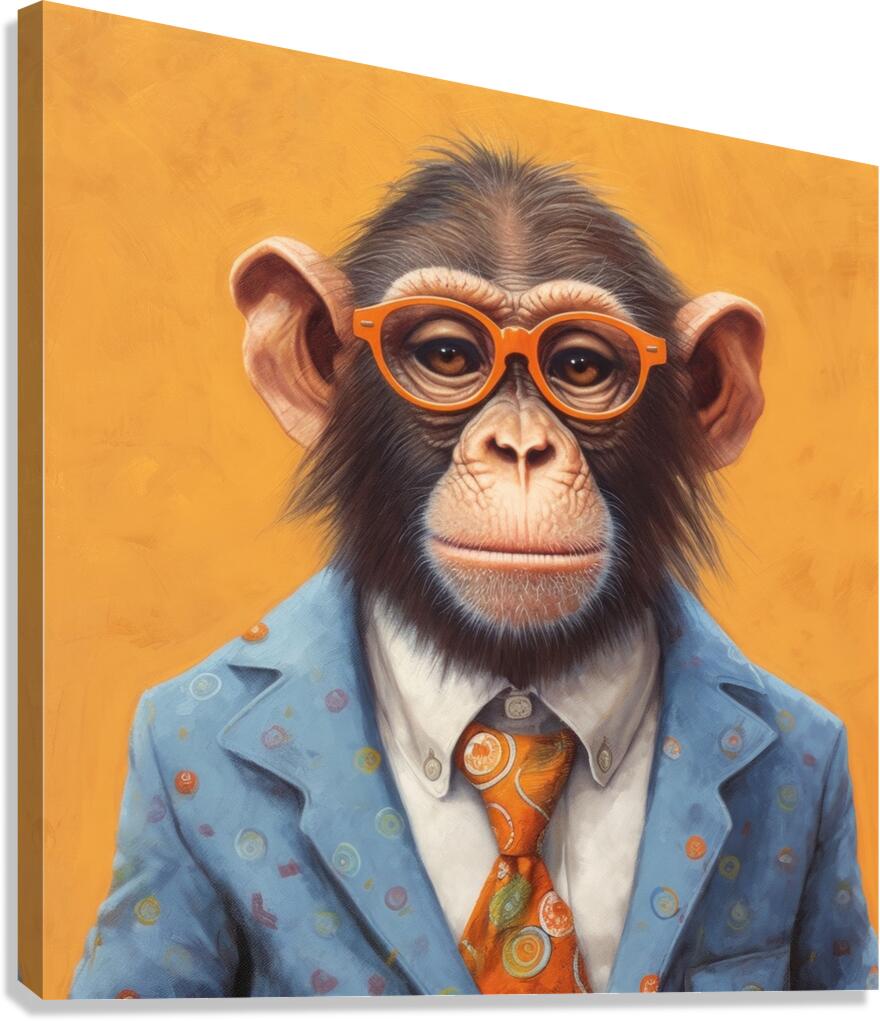 QAN 1021 – Monkey Business Canvas Print