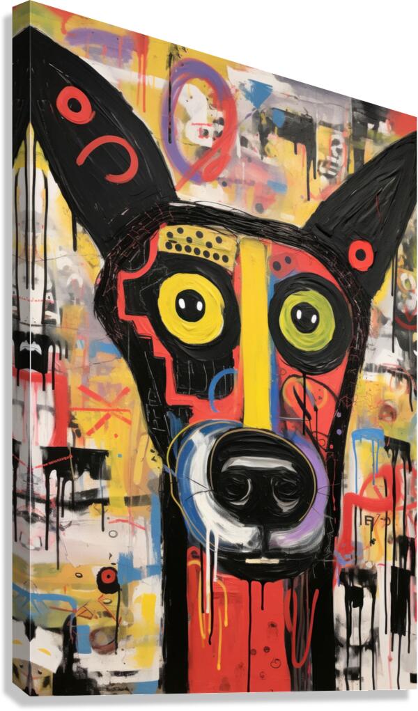 QAN 1085 – Sparky Canvas Print