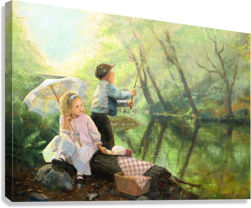 QCH 003 – The Waiting Game Canvas Print