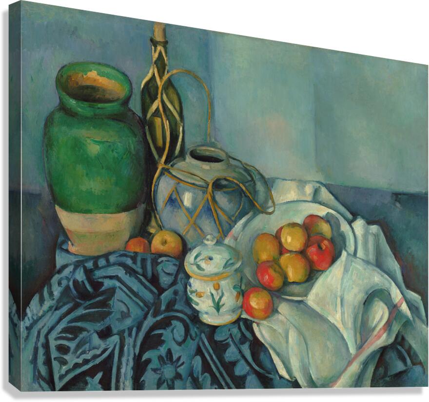 QCL 1015 – Still Life with Apples by Paul Cezan Canvas Print