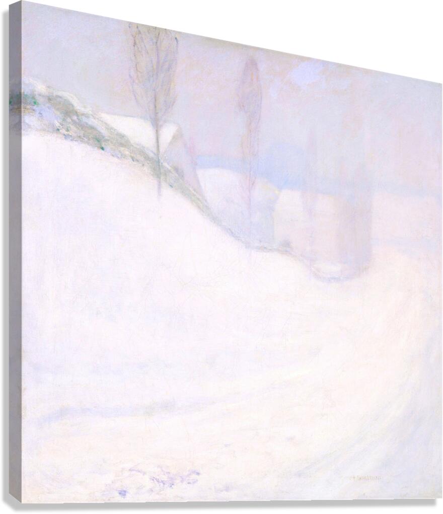 QCL 1093 – Round Hill Road by John Henry Twacht Canvas Print