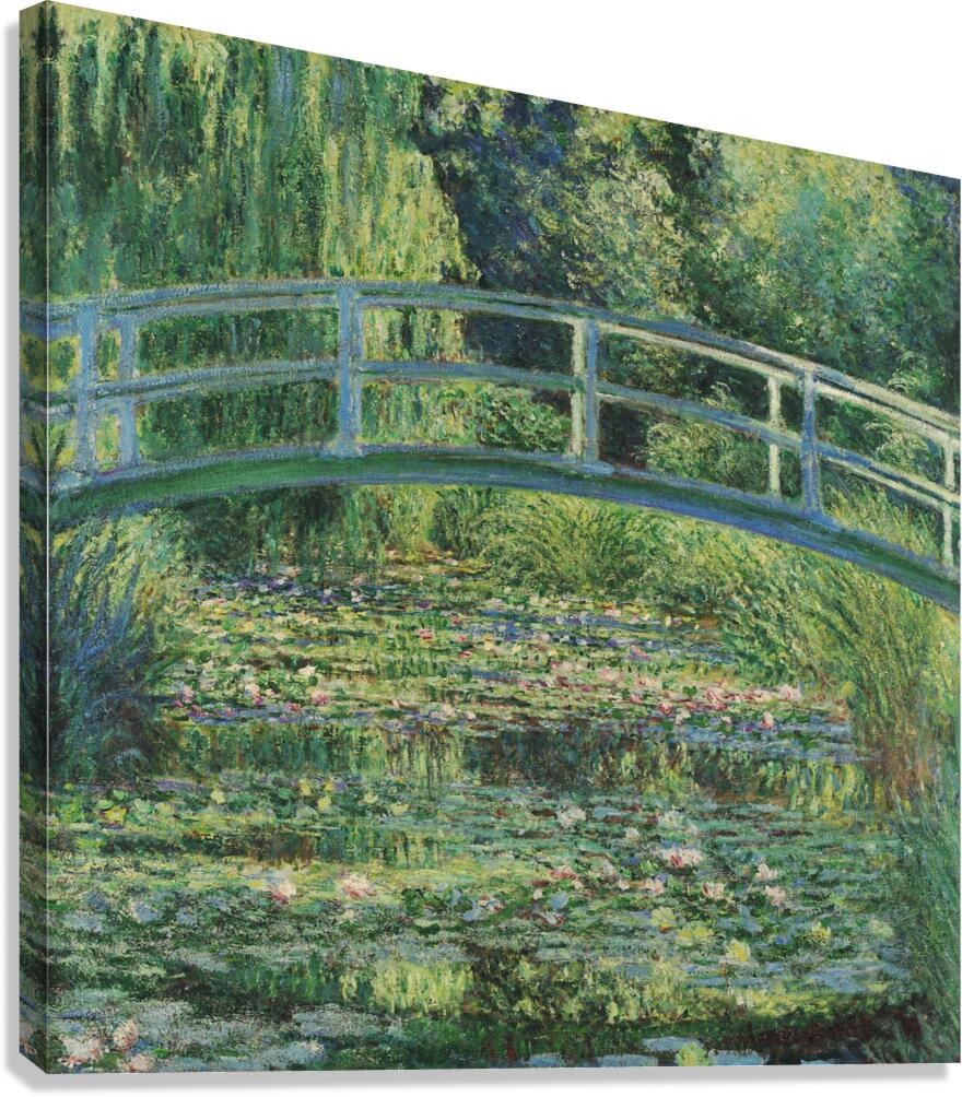 QCL 1171 – The Water Lily Pond by Claude Monet. Canvas Print