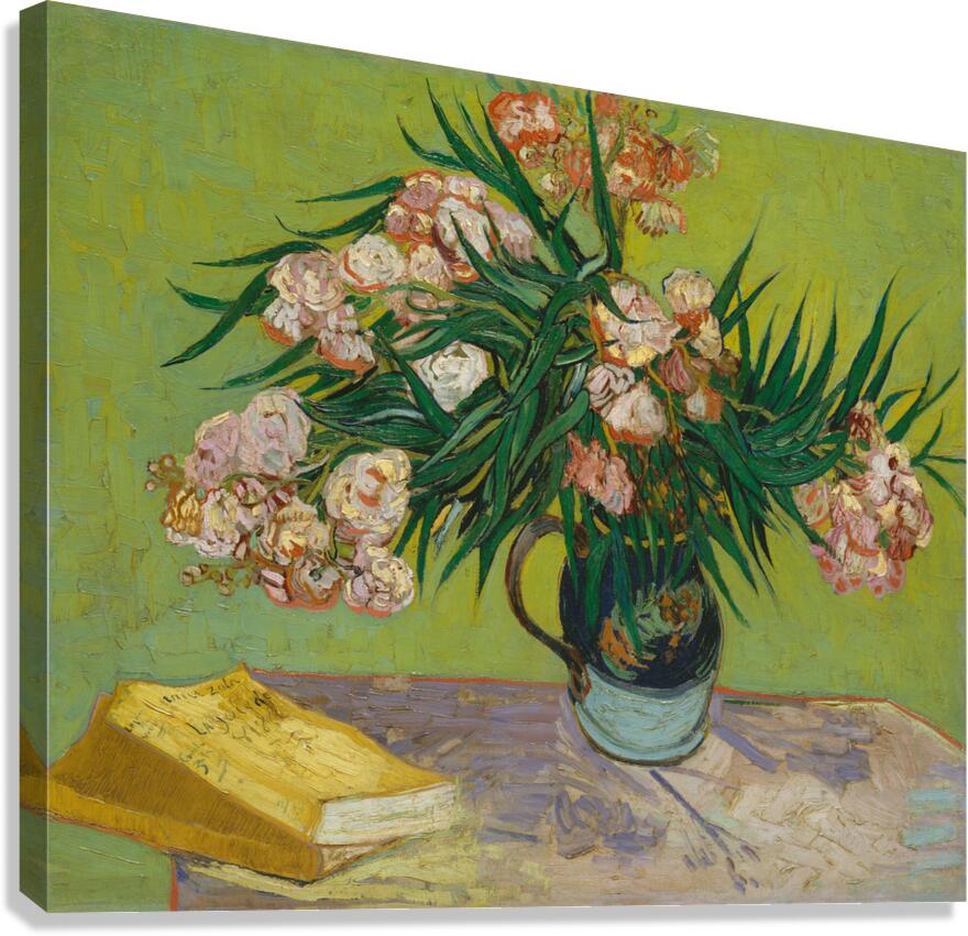 QCL 1206 – Oleanders 1888 Vincent van Gogh Dutc Canvas Print