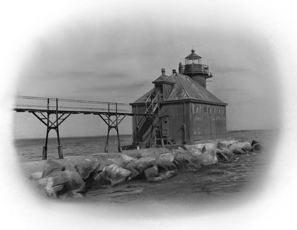 Door County Lighthouse by Cassidy VanGheem
