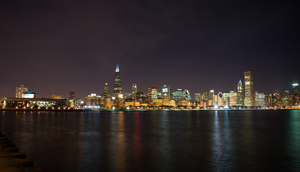 Chicago Skyline by Southwest Six