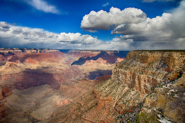 Grand Canyon in winter by Southwest Six
