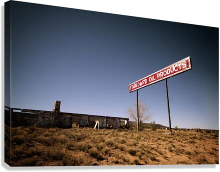 Standard Oil sign  Canvas Print