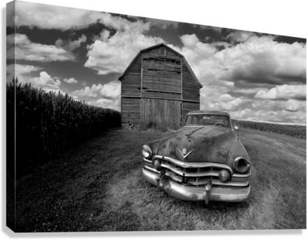 The Farmers Cadillac Canvas Print