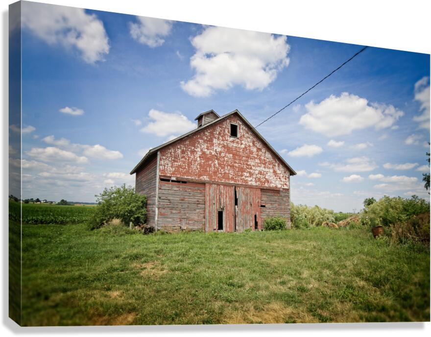 Red Barn Canvas Print