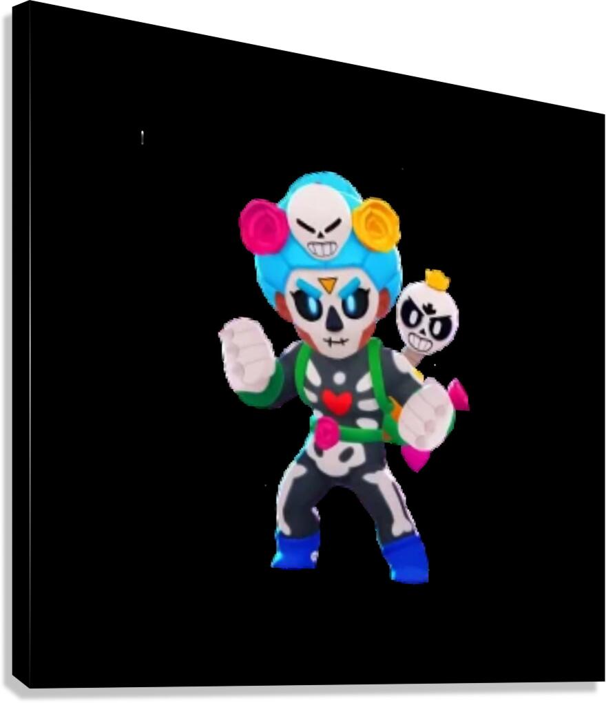 **Brawl Stars** is a popular mobile multiplayer online battle game Canvas Print