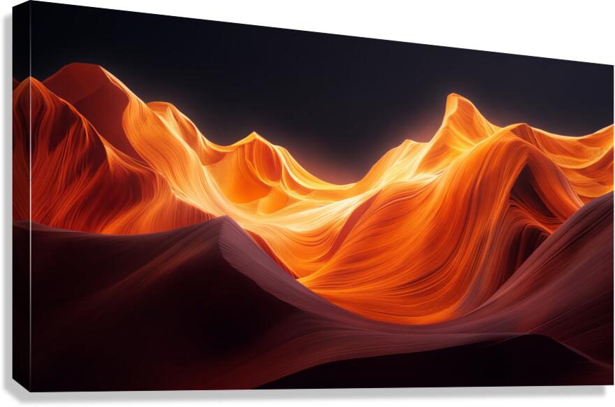 Sedona Wave Canvas Print