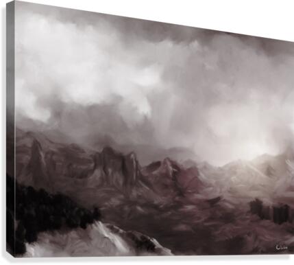 The Wide World Canvas Print