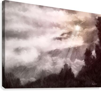 Light in the Storm  Canvas Print