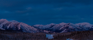 Blue Hour Mountains 