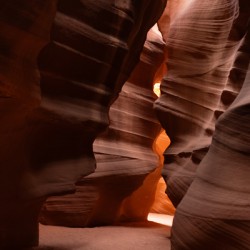 Slot Canyon Light Photography