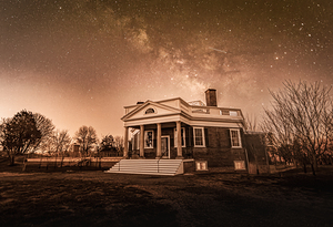 Thomas Jeffersons Poplar Forest Milky Way