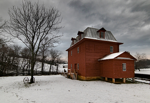Virginia Big Otter Mill in Winter