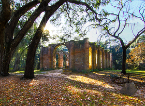 Old Sheldon Church Sunbeam Antiquity