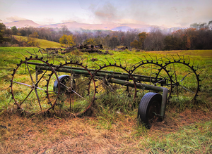 Hay Rake in the Blue Ridge Foothills