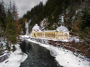 Buvetta Tarasp Trinkhalle Mineral Springs