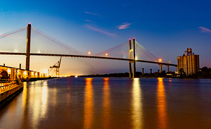 Savannah River Bridge Reflections