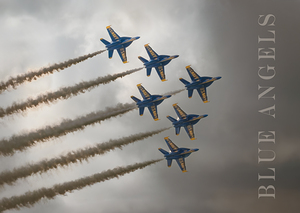 Blue Angels in Flight