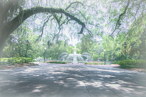 Georgia Savannah Forsyth Park Fountain